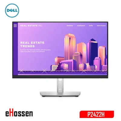 Dell P2422H 24-inch Full HD IPS Monitor with ergonomic design and vibrant visuals