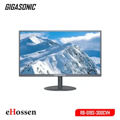 Gigasonic RB-G19S-300CVH 19-inch WQXGA LED monitor with vibrant colors and wide viewing angles