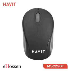 HAVIT MS925GT Wireless Optical Mouse – A wireless mouse with 2.4GHz connectivity, ergonomic design, and low battery indicator.