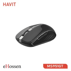 Havit MS951GT Wireless Optical Mouse – A compact and ergonomic wireless mouse with adjustable DPI, side keys, and an energy-saving auto sleep feature.