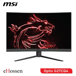 MSI Optix G27CQ4 27-inch 2K curved gaming monitor with 165Hz refresh rate and FreeSync Premium technology.