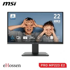 MSI PRO MP223 E2 21.45" Full HD Business Monitor with Tilt Adjustment and Anti-Glare Surface