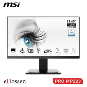 MSI PRO MP223 21.45" Full HD Business Monitor with Tilt Adjustment and Anti-Glare Surface