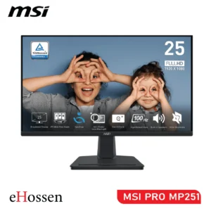 MSI PRO MP251 24.5-inch FHD Monitor with Built-in Speakers, Adaptive Sync, and Tilt Adjustment