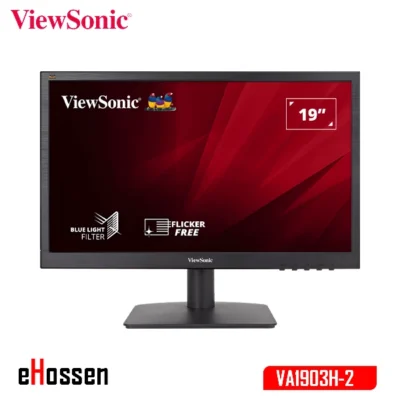 ViewSonic VA1903H-2 19-Inch HD LED Monitor with sleek flat design