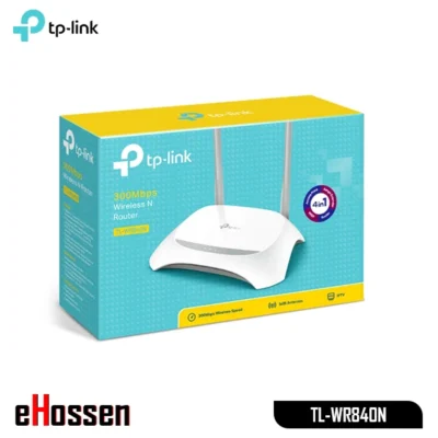 TP-Link TL-WR840N 300Mbps Wireless Router 2× Fixed Antennas